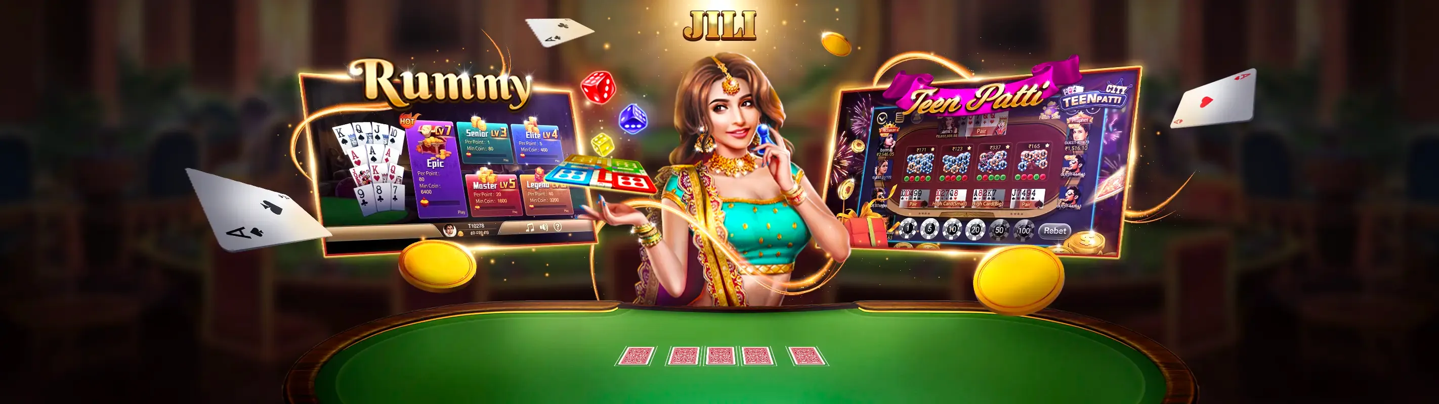 Hình ảnh chính của trò chơi 6ff Nổ Hũ với biểu tượng jackpot lớn và màu sắc xanh vàng rực rỡ